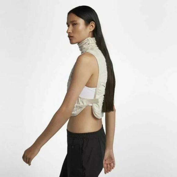 NIKELAB NRG AAE 2.0 SHIMMEL SLEEVELESS TOP ONE SIZE (AQ0407 030) PHANTOM - Picture 6 of 6